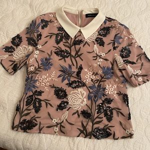 Invanka sequin blouse